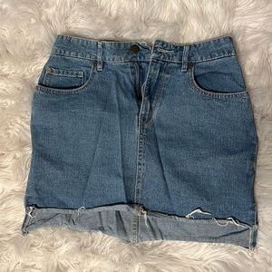 Small Roxy denim skirt